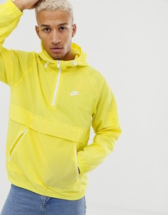 Желтая тканая куртка Nike - Желтый