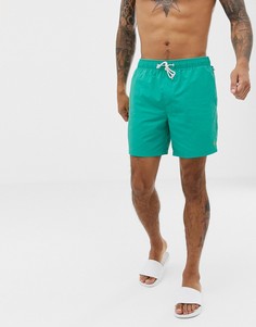 Сине-зеленые шорты для плавания с маленьким логотипом Original Penguin - Зеленый