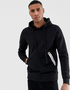 Свитшот с контрастной молнией Jack & Jones Core - Черный