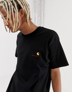 Черная футболка Carhartt WIP - Черный