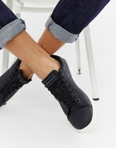 Черные кроссовки с лентой на заднике Jack & Jones - Черный