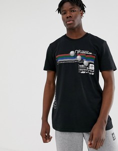 Черная футболка с графическим принтом Adidas Skateboarding - Черный