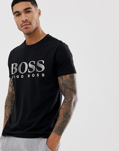 Черная футболка с логотипом BOSS - Черный