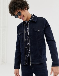 Черная джинсовая куртка ASOS DESIGN - Черный