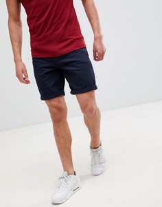 Темно-синие узкие джинсовые шорты ASOS DESIGN - Темно-синий