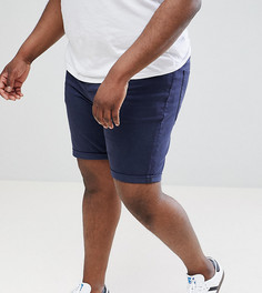 Синие джинсовые шорты ASOS DESIGN Plus - Темно-синий
