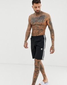 Черные плавки с 3 полосками adidas Originals CW1305 - Черный