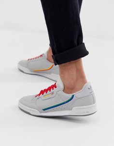 Серые кроссовки adidas Originals Continental 80 CG7128 - Серый