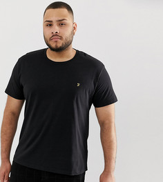 Черная узкая футболка Farah Farris - Черный