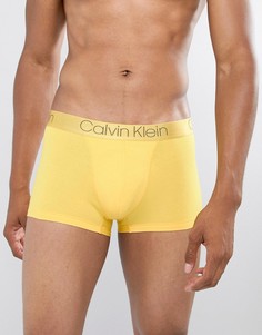 Боксеры-брифы из хлопкового модала Calvin Klein - Желтый