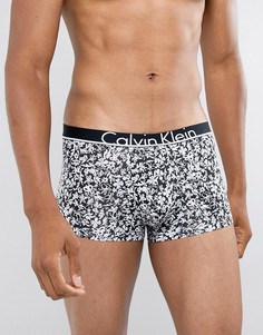 Боксеры-брифы из микрофибры Calvin Klein - Черный