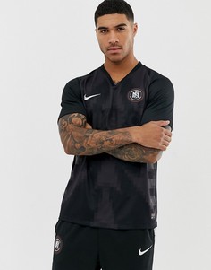 Черная рубашка Nike FC - Черный