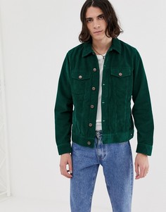 Зеленая вельветовая куртка Dickies Piermont - Зеленый