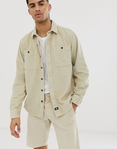 Светло-бежевая вельветовая рубашка Dickies Bayville - Бежевый