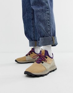 Бежевые кроссовки из ткани рипстоп Timberland - Бежевый