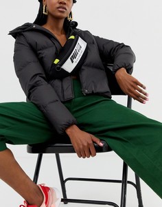 Черная сетчатая сумка-кошелек на пояс Puma Prime Street - Черный