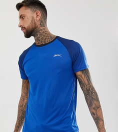 Синяя спортивная футболка Slazenger Eli - Синий