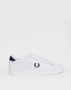 Кожаные кроссовки Fred Perry Spencer - Белый