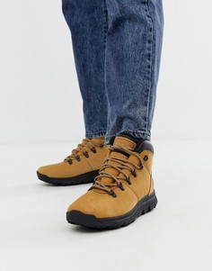 Бежевые походные ботинки чукка Timberland World - Бежевый