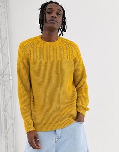 Джемпер горчичного цвета ASOS DESIGN - Желтый