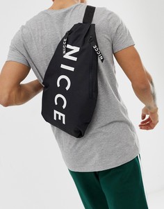 Черный рюкзак с логотипом Nicce - Черный