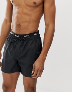 Черные шорты для плавания Brave Soul - Черный