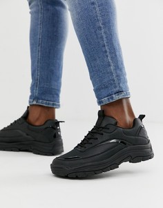 Черные кроссовки на массивной подошве ASOS DESIGN - Черный