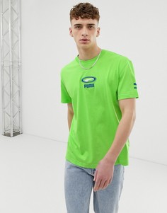 Ярко-зеленая футболка Puma Cell Pack - Зеленый