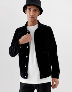 Вельветовая куртка Weekday Core - Черный