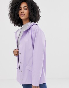 Короткая водонепроницаемая куртка Rains - Фиолетовый