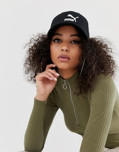 Черная кепка с логотипом Puma - Черный