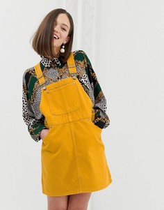 Желтое платье-комбинезон Monki - Желтый