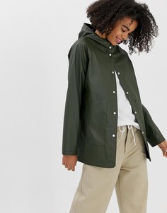 Водонепроницаемая куртка с капюшоном Herschel - Зеленый