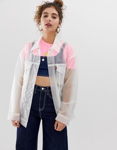 Прозрачная свободная куртка Levis - Очистить Levis®
