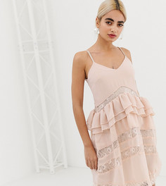 Кружевное платье Glamorous Petite - Розовый