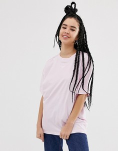 Розовая oversize-футболка бойфренда Nike - Розовый