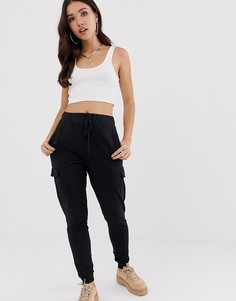 Джоггеры в стиле милитари ASOS DESIGN - Черный