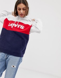 Худи свободного кроя с логотипом Levis - Белый Levis®