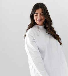 Белый легкий oversize-свитшот ASOS DESIGN - Белый