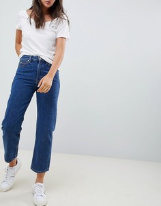 Классические джинсы в винтажном стиле с завышенной талией Tommy Jeans - Синий