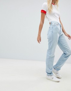 Классические джинсы в винтажном стиле с завышенной талией Tommy Jeans - Синий