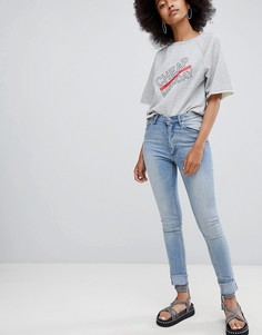 Джинсы скинни с классической талией Cheap Monday Second Skin - Синий