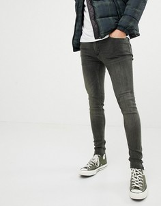 Окрашенные джинсы скинни Cheap Monday - Синий