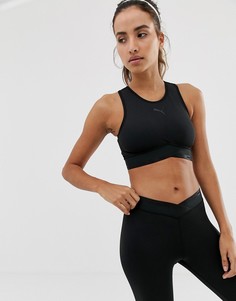 Черный кроп-топ Puma active essentials - Черный