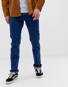 Выбеленные суженные книзу джинсы Wrangler 11mwz - Синий