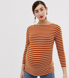 Свободный лонгслив в полоску ASOS DESIGN Maternity - Мульти