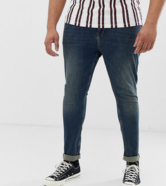 Темные джинсы скинни ASOS DESIGN Plus - Синий