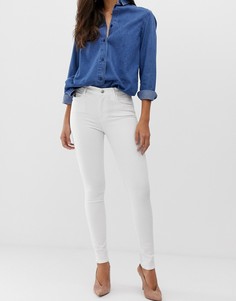 Облегающие джинсы с завышенной талией J Brand Maria - Белый