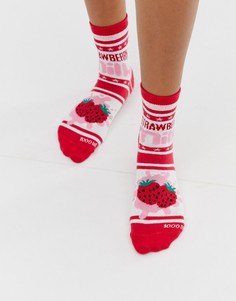 Носки с дизайном в виде пакета для молока ASOS DESIGN - Мульти