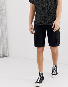 Черные шорты карго Bellfield - Черный